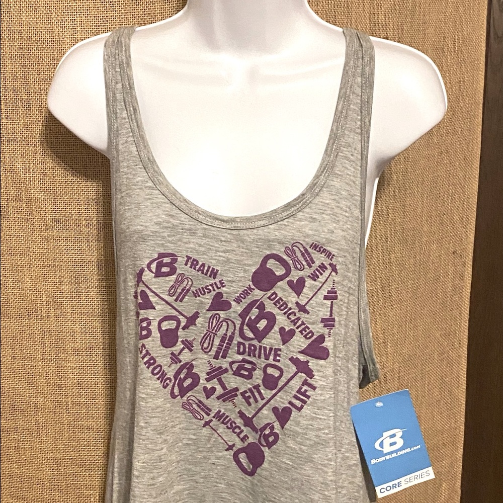 Bodybuilding.com racer back tank top